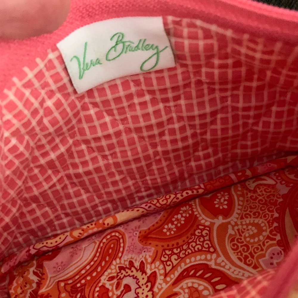 ON HOLD - Vera Bradley Tangerine purse - Picture 4 of 5